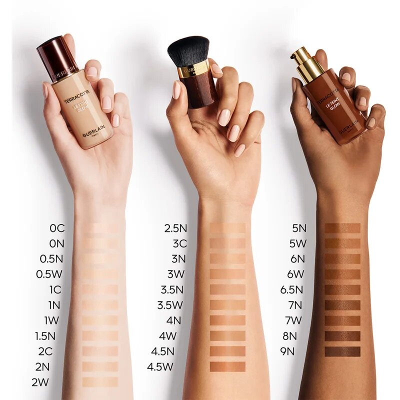 GUERLAIN Terracotta Le Teint Glow make-up lichid stralucitor pentru un look natural culoare 1C Cool 35 ml