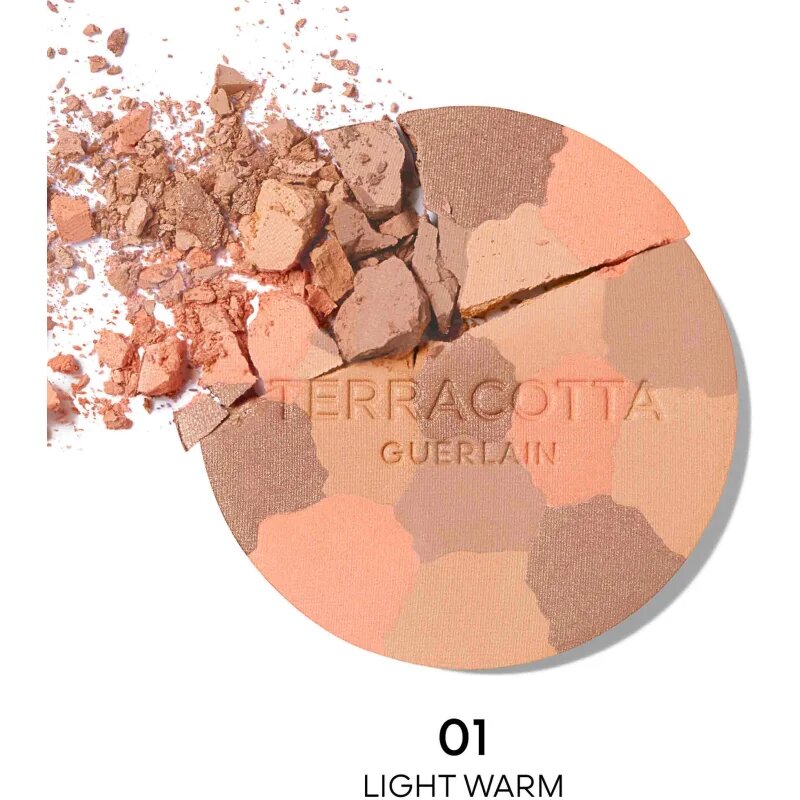 GUERLAIN Terracotta Light pulberi pentru evidentierea bronzului reincarcabil culoare 01 Light Warm 10 g