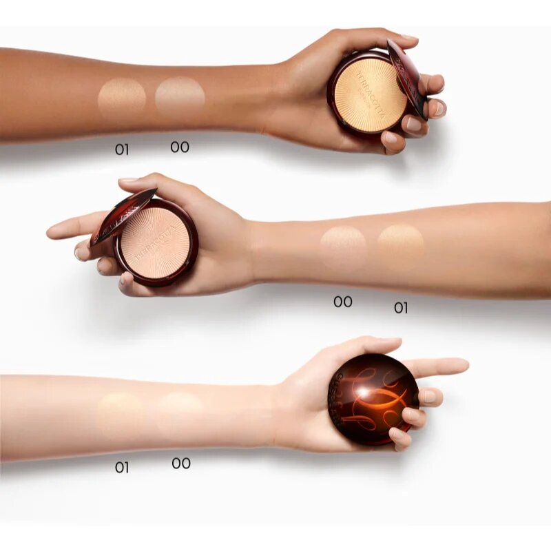 GUERLAIN Terracotta Luminizer pulberi pentru evidentierea bronzului culoare 01 Warm Gold 7 g