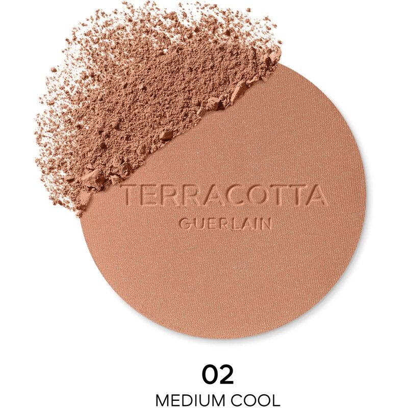 GUERLAIN Terracotta Original pudra bronzanta reincarcabil culoare 02 Medium Cool 85 g