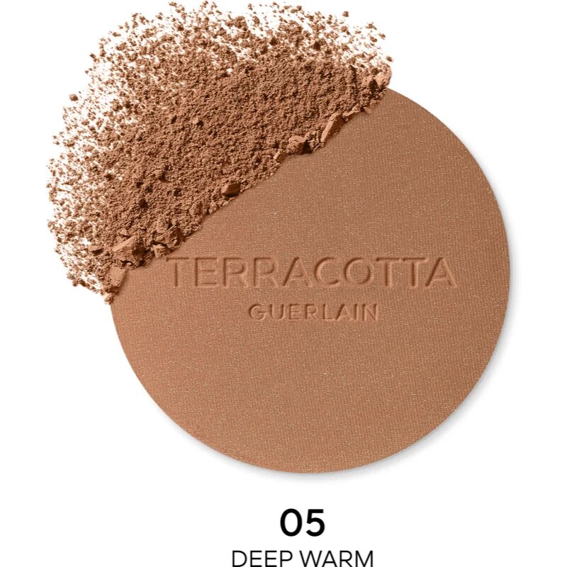 GUERLAIN Terracotta Original pudra bronzanta reincarcabil culoare 05 Deep Warm 8.5 g