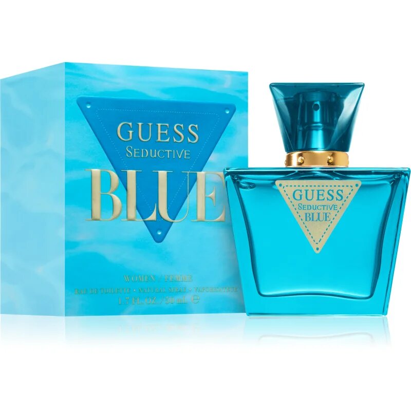 Guess Seductive Blue Eau de Toilette pentru femei 50 ml