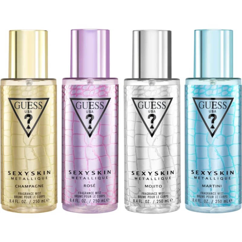 Guess SexySkin Metallique Martini spray de corp parfumat pentru femei 250 ml