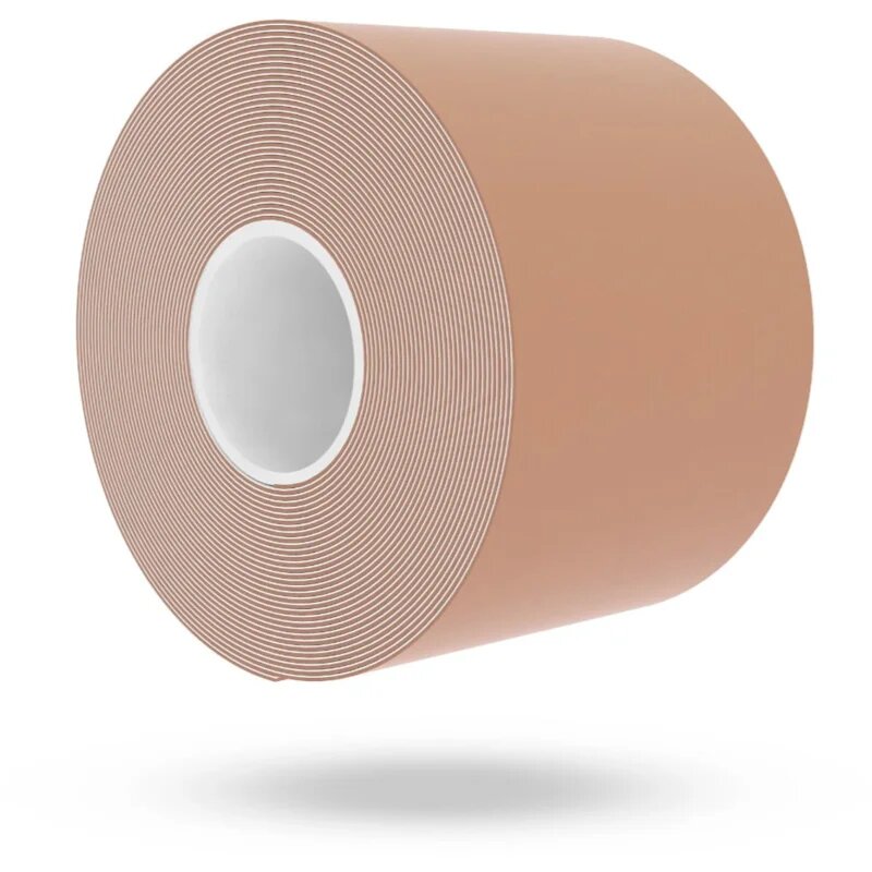 GymBeam K Tape bandă kinesiologică culoare Beige 5 cm x 5 m 1 buc