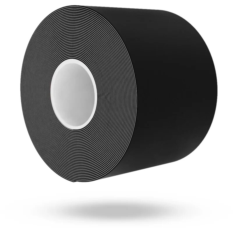 GymBeam K Tape bandă kinesiologică culoare Black 5 cm x 5 m 1 buc