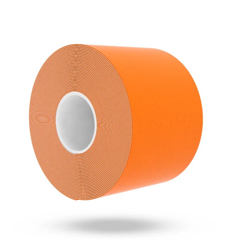 GymBeam K Tape bandă kinesiologică culoare Orange 5 cm x 5 m 1 buc
