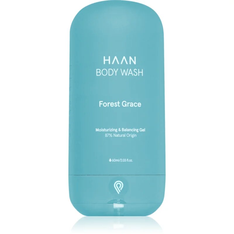 Haan Body Wash Forest Grace gel de dus energizant cu aloe vera 60 ml