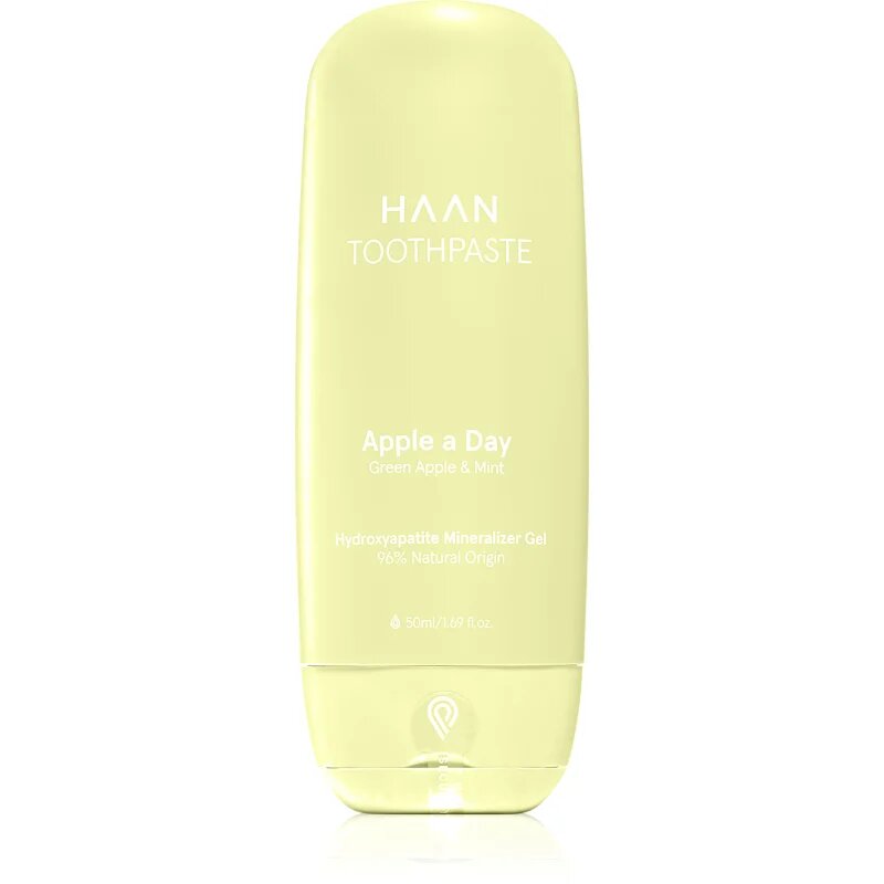 Haan Toothpaste Apple a Day pastă de dinți fără fluor reincarcabil 50 ml