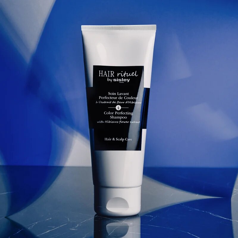 Hair Rituel by Sisley Color Perfecting Shampoo with Hibiscus Flower Extract șampon pentru par vopsit sau suvitat 500 ml
