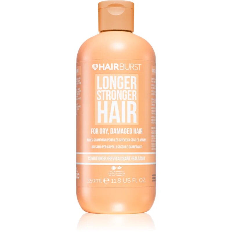 Hairburst Longer Stronger Hair Dry Damaged Hair balsam hranitor si hidratant pentru păr uscat și deteriorat 350 ml
