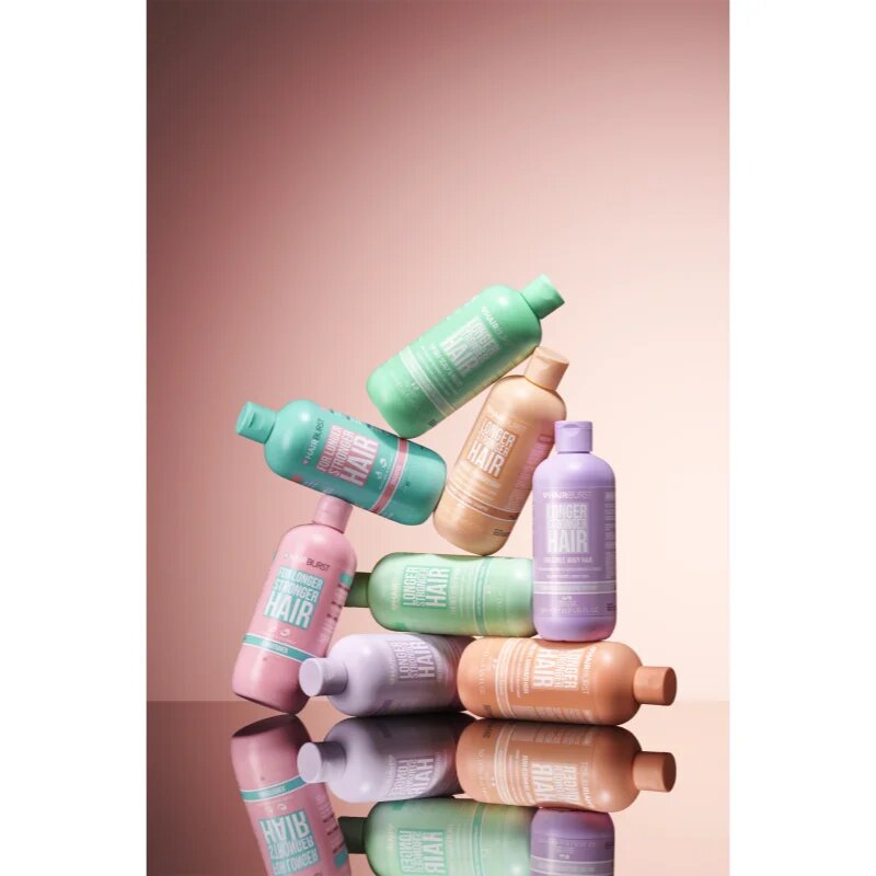 Hairburst Longer Stronger Hair Dry Damaged Hair balsam hranitor si hidratant pentru păr uscat și deteriorat 350 ml