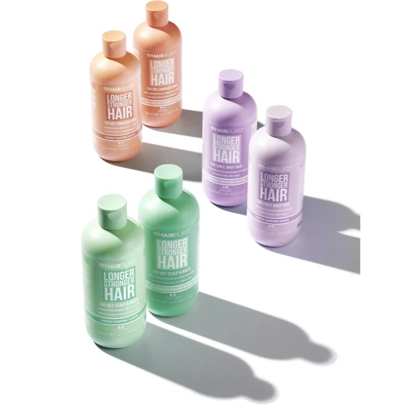 Hairburst Longer Stronger Hair Dry Damaged Hair balsam hranitor si hidratant pentru păr uscat și deteriorat 350 ml