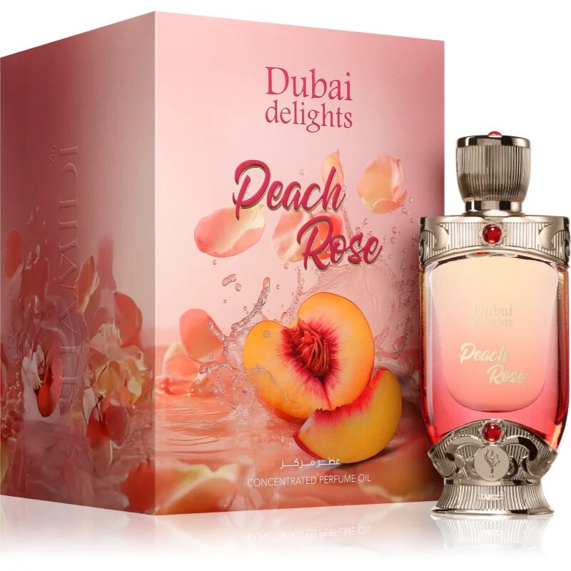 Hamidi Peach Rose ulei parfumat pentru femei 20 ml