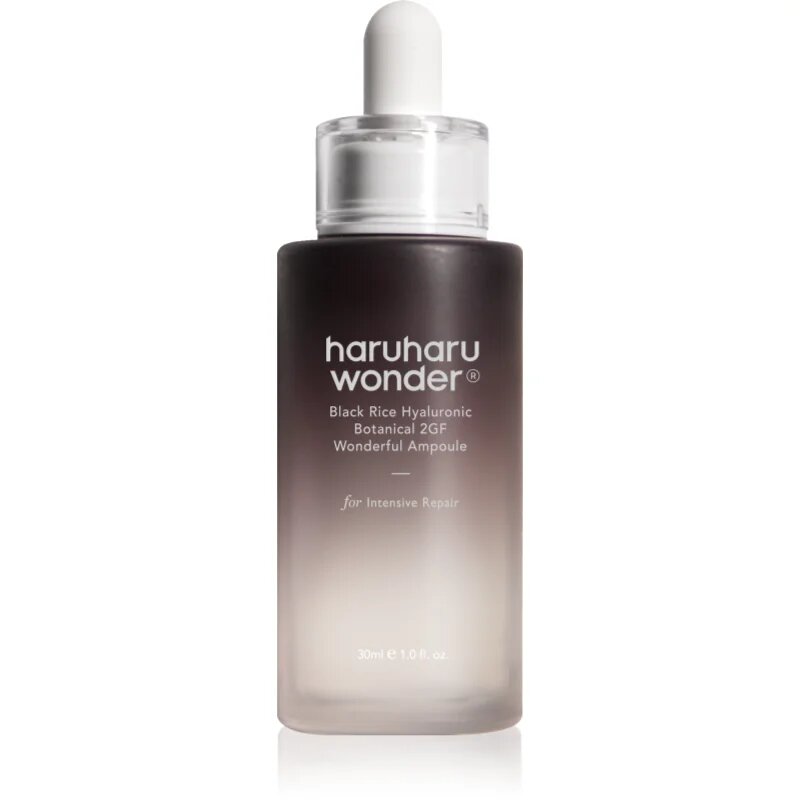 Black Rice Hyaluronic Botanical 2GF Wonderful Ampoule ser hidratant si impotriva ridurilor cu efect calmant 30 ml