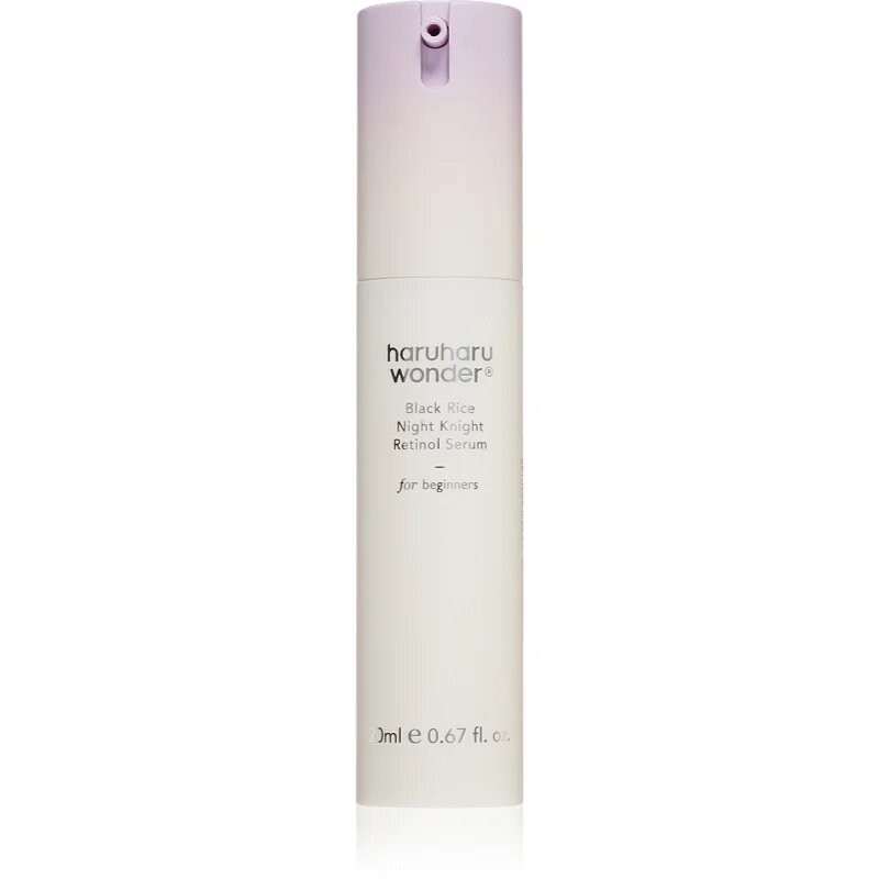 Black Rice Night Knight ser antirid cu retinol pentru un aspect intinerit 20 ml