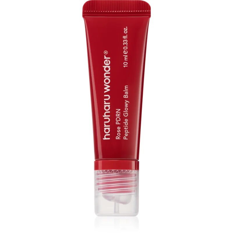 Haruharu Wonder Rose PDRN Peptide Glowy Balm balsam de buze nutritiv cu peptide 10 ml