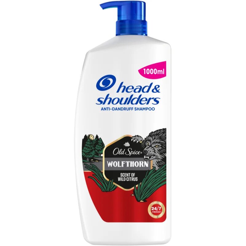 Head & Shoulders Old Spice Wolfthorn sampon anti-matreata 1000 ml