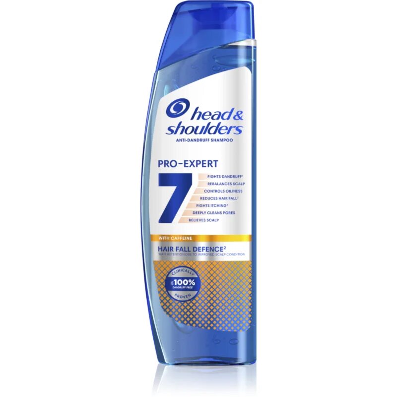 Pro-Expert 7 Hair Fall Defense sampon anti-matreata si caderea parului cu cafeina 250 ml