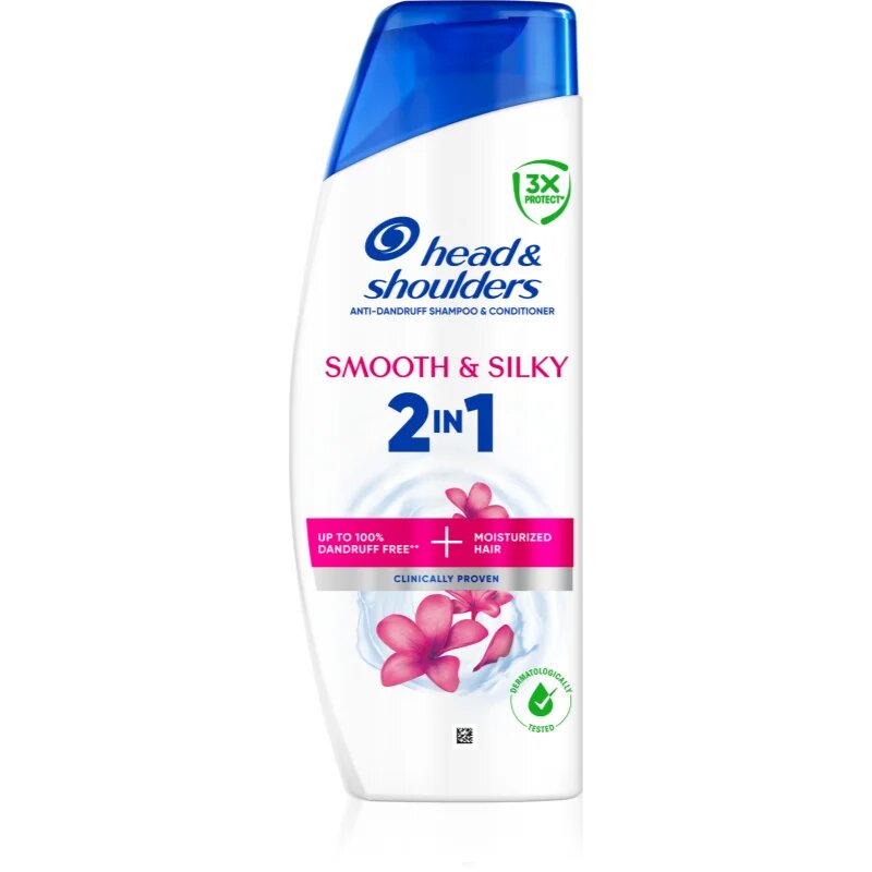 Head & Shoulders Smooth & Silky 2in1 sampon si balsam anti matreata 400 ml