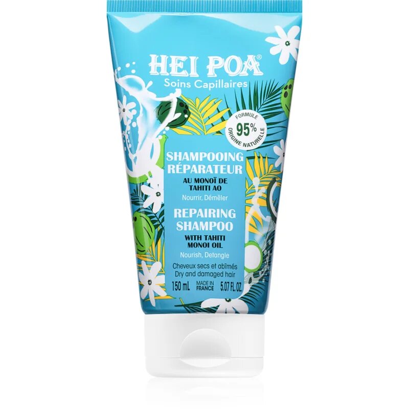 Tahiti Monoi Oil Tiara șampon pentru păr uscat și deteriorat 150 ml
