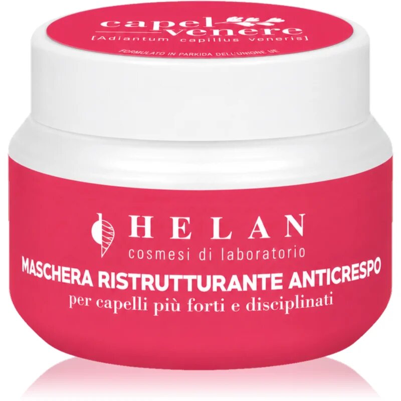 Helan CAPELVENERE Anti-Frizz Restructuring Hair Mask masca de netezire pentru par ondulat si cret 150 ml