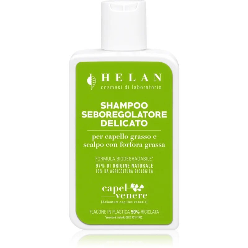 Helan CAPELVENERE Gentle Sebum-Regulating Shampoo șampon pentru par si scalp gras 200 ml
