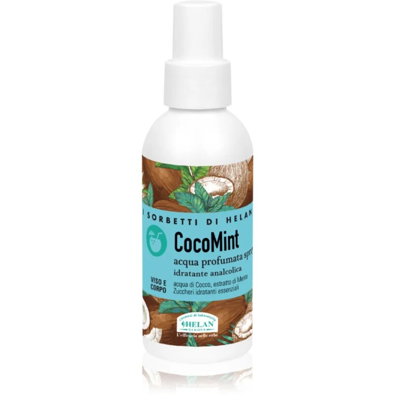 Helan CocoMint eau fraiche cu efect de hidratare pentru față și corp 100 ml