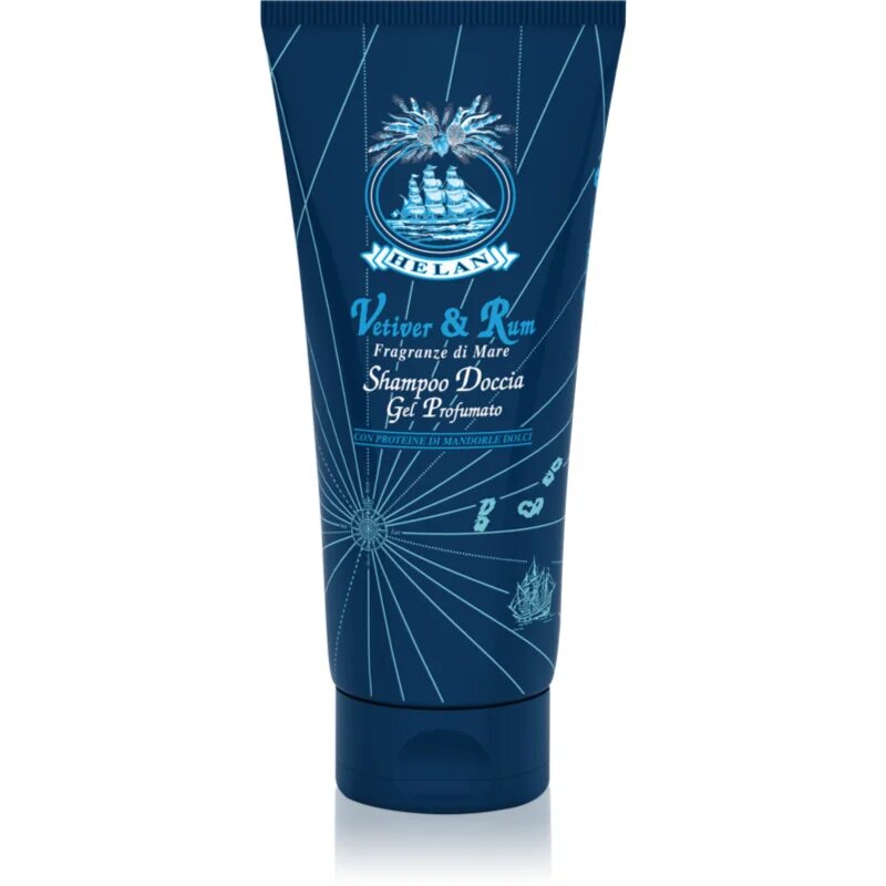 Helan Vetiver & Rum gel de duș și șampon pentru barbati 200 ml