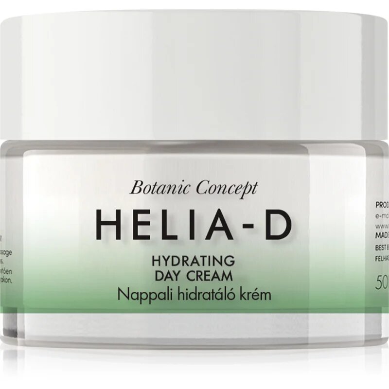 Helia-D Botanic Concept crema de zi hidratanta pentru piele normală și mixtă 50 ml