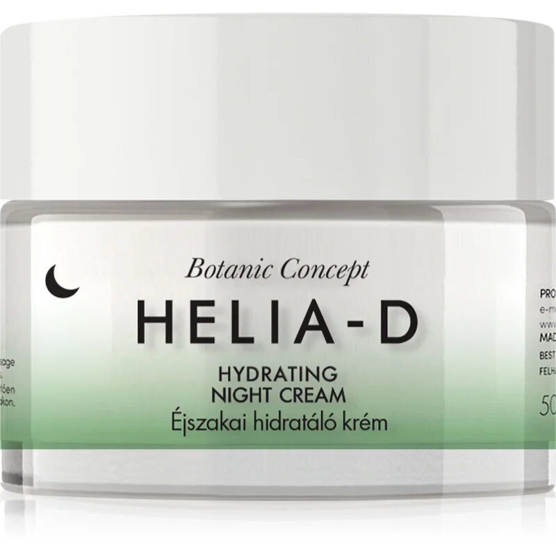 Helia-D Botanic Concept crema hidratanta de noapte 50 ml