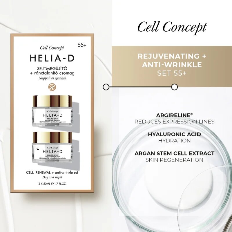 Helia-D Cell Concept ambalaj economic pentru intinerirea pielii