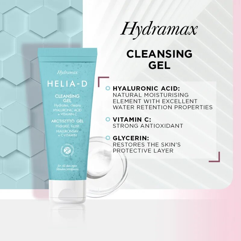 Helia-D Hydramax gel hidratant de curatare 125 ml