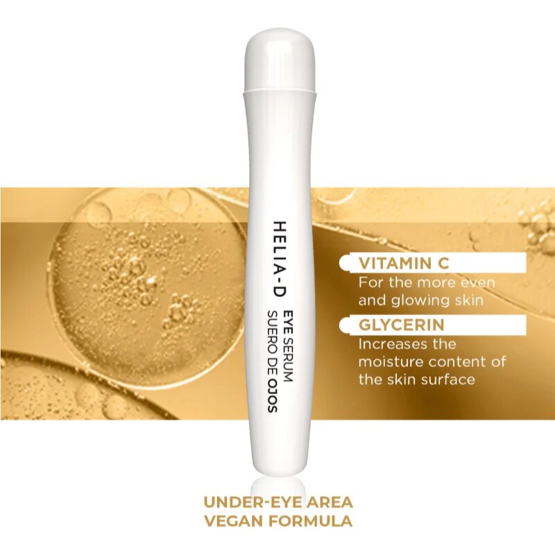 Helia-D Pro Active ser pentru ochi cu vitamina C 15 ml