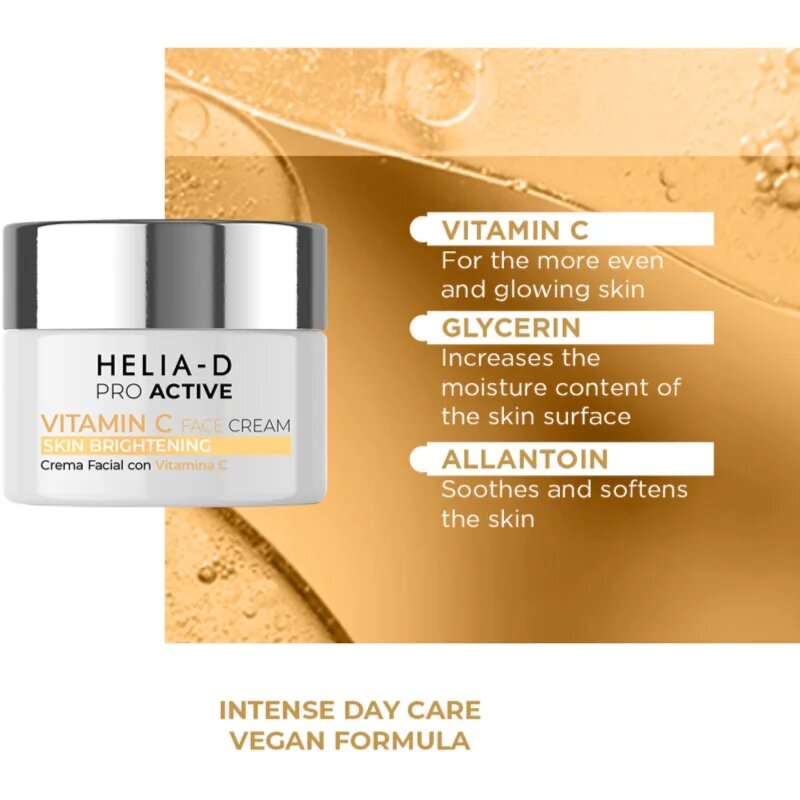 Helia-D Pro Active Vitamin C crema iluminatoare faciale 50 ml