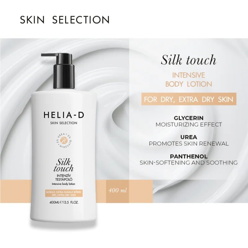 Helia-D Skin Selection cremă de corp pentru piele uscată sau foarte uscată 400 ml