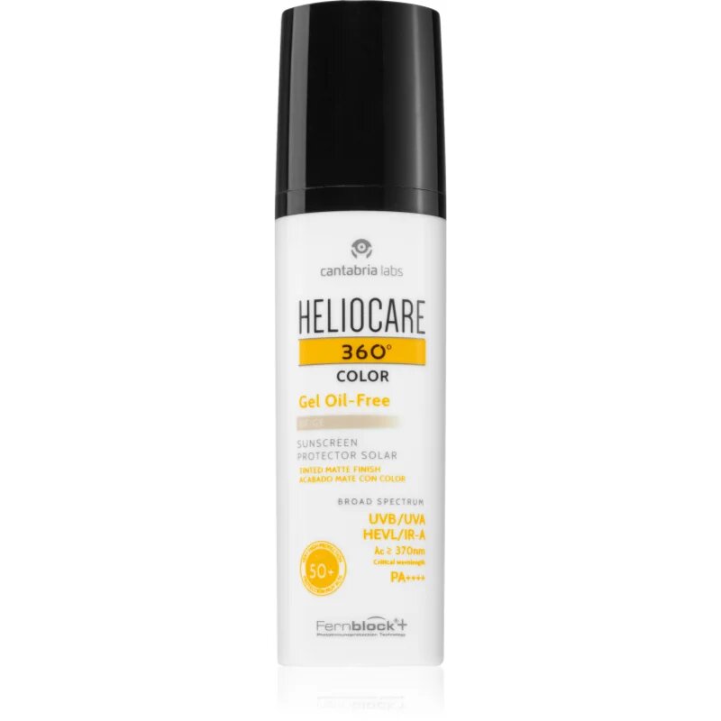 360° Color Gel Oil-Free gel protector nuanțator SPF 50+ culoare Beige 50 ml