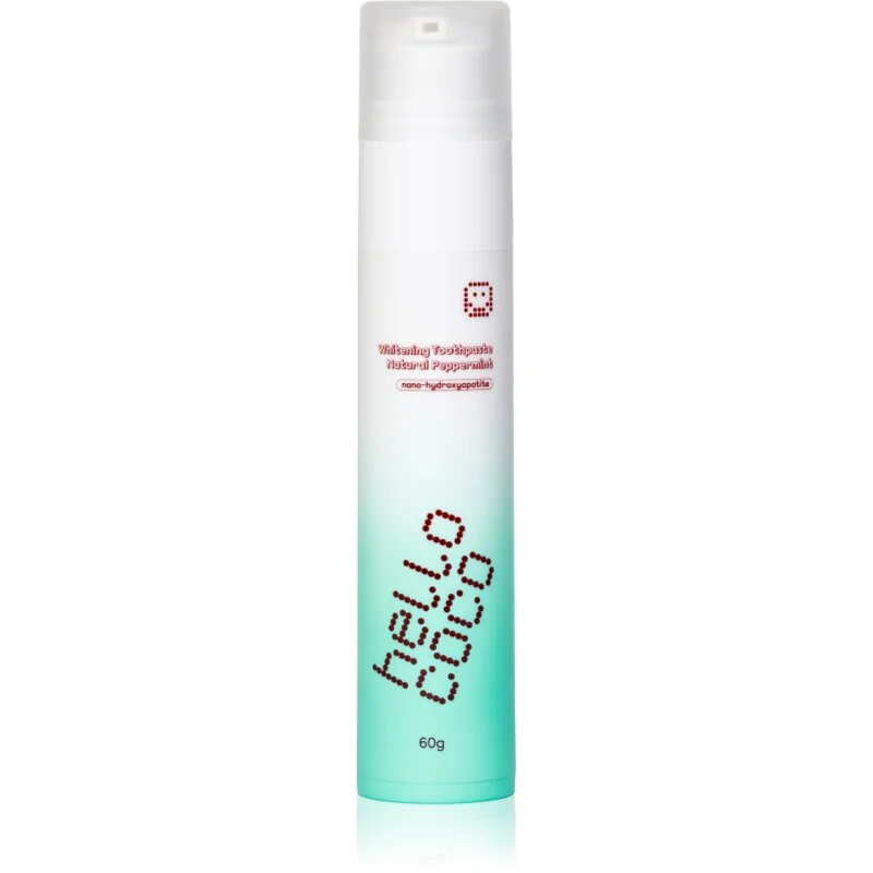 Hello Coco Toothpaste Peppermint pasta de dinti pentru albire 60 g