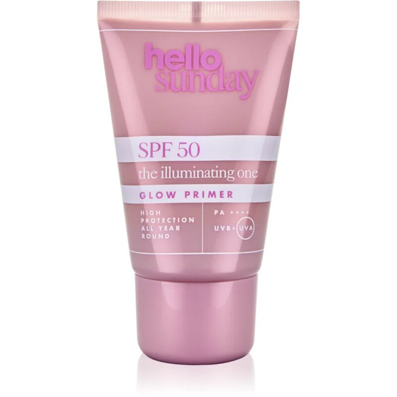 hello sunday the illuminating one strat de baza protector sub make-up SPF 50 50 ml