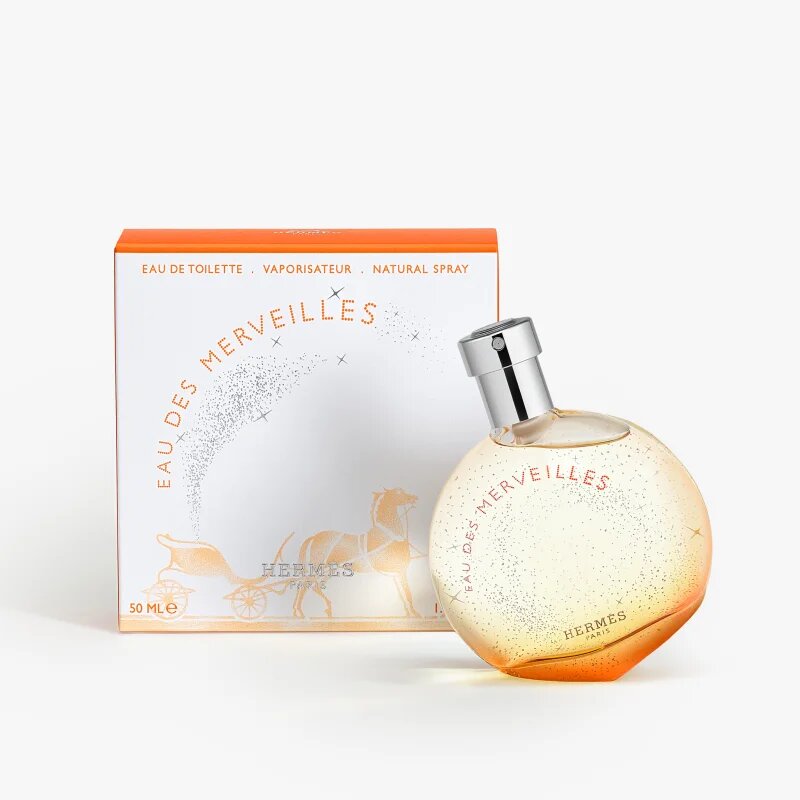 HERMÈS Eau des Merveilles Eau de Toilette pentru femei 50 ml
