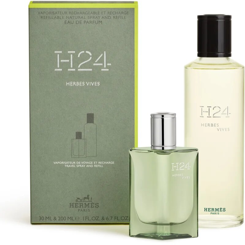 HERMÈS H24 Herbes Vives set cadou pentru bărbați