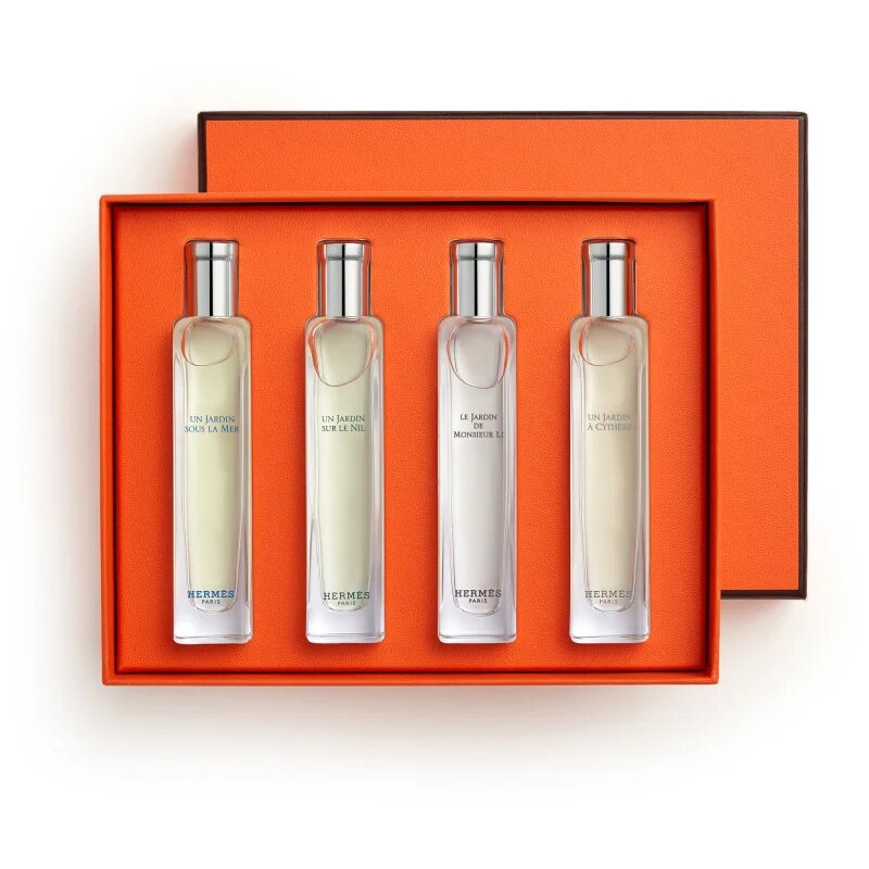 HERMÈS Parfums-Jardins Collection Travel Set Set de călătorii unisex