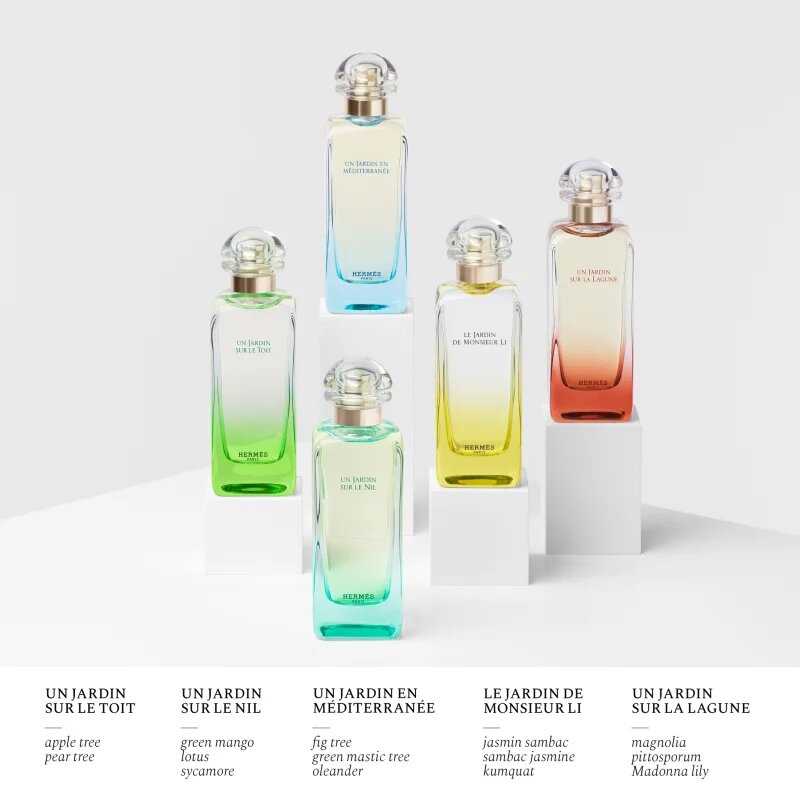 HERMÈS Parfums-Jardins Collection Un Jardin Mediterranée Eau de Toilette reincarcabil unisex 50 ml