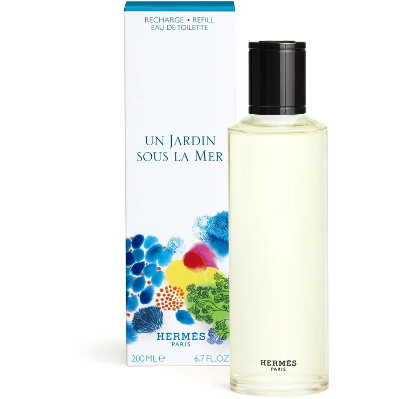 HERMÈS Parfums-Jardins Collection Un Jardin Sous la Mer Eau de Toilette rezervă unisex 200 ml