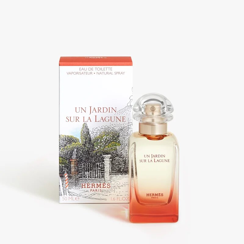 HERMÈS Parfums-Jardins Collection Un Jardin Sur La Lagune Eau de Toilette reincarcabil unisex 50 ml