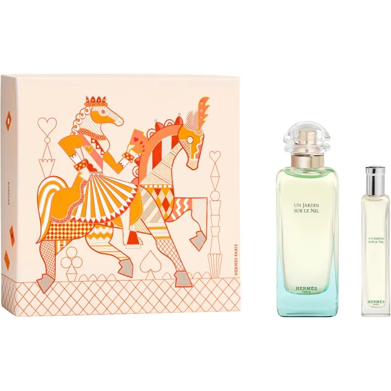 HERMÈS Parfums-Jardins Collection Un Jardin sur le Nil Gift set Eau de Toilette set cadou unisex