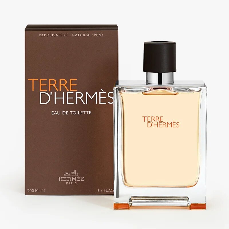HERMÈS Terre d’Hermès Eau de Toilette pentru bărbați 200 ml