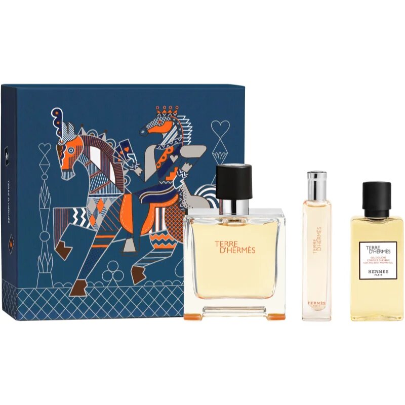 HERMÈS Terre d’Hermès Gift Set Parfum set cadou pentru bărbați