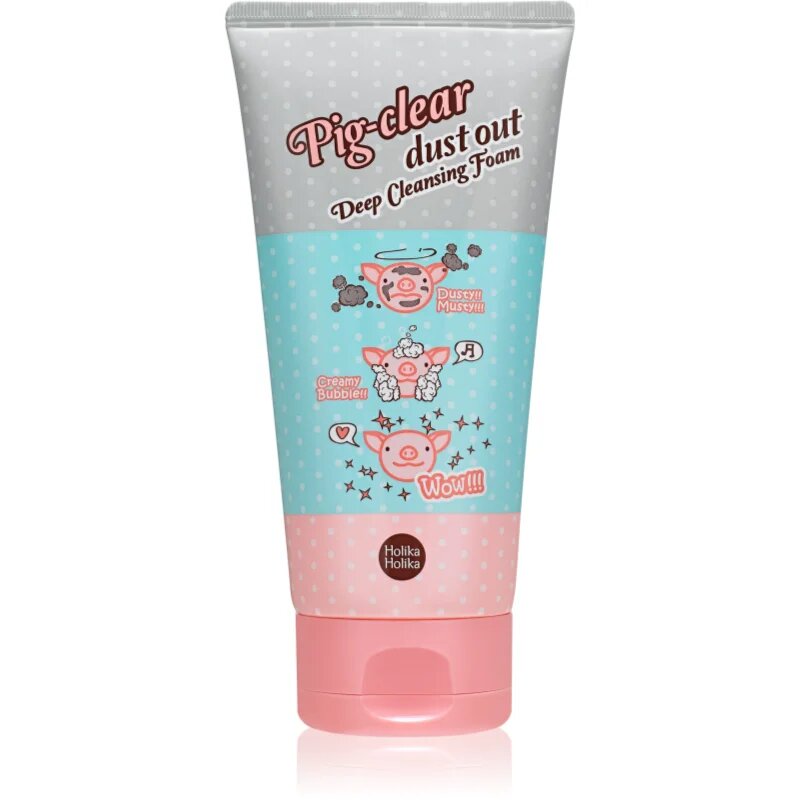Holika Holika Pig Nose Clear Spuma activa pentru curatare pentru pori dilatati 150 ml