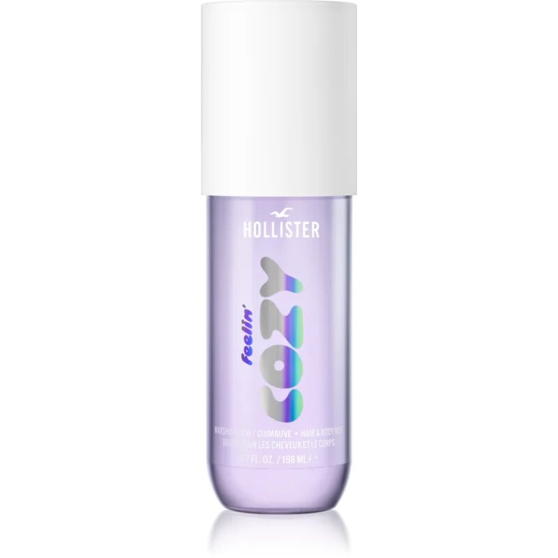 Hollister Feelin' Cozy brumă parfumată pentru corp si par pentru femei Marshmallow 198 ml