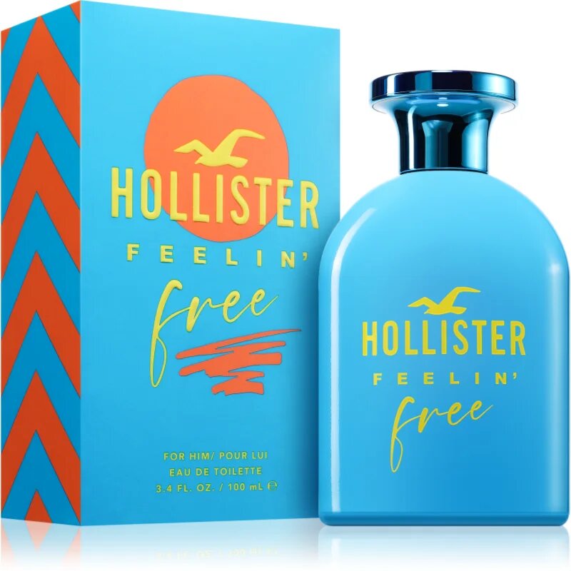 Hollister Feelin´ Free For Him Eau de Toilette pentru bărbați 100 ml